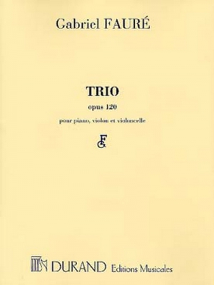 Trio Op. 120 Piano/Vl/Vlc Complet Partition Et Parties