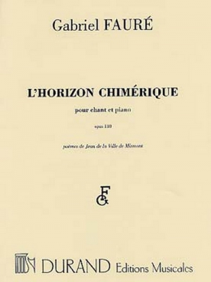 Horizon Chimerique Op. 118 Cht/Piano (Mezzo)