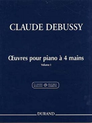 Oeuvres Pour Piano A Quatre Mains Vol.1 Premiere Suite Marcgìhe Ecossaise La Mer