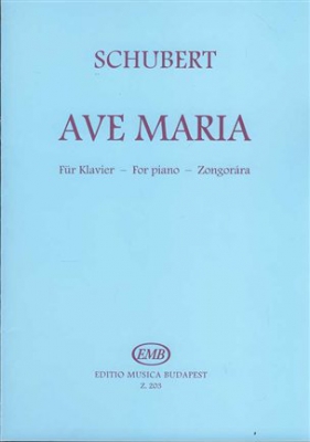 Ave Maria Op. 52.N 6. Piano Solo