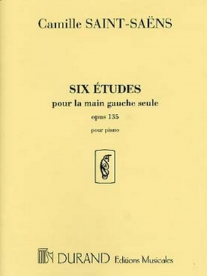 6 Etudes Pour La Main Gauche Seule - Op. Op. 135 Pour Piano