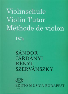 Violinschule 4A (Hegeduiskola) (Sandor/Jardanyi/Szervansky)