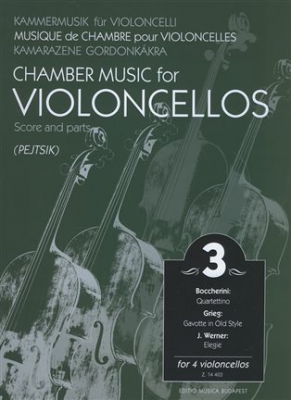 Chamber Music For Violoncellos. Score And Parts