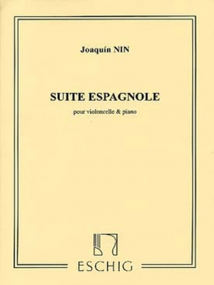 Suite Espagnole Violoncelle/Piano