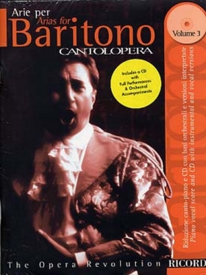 Cantolopera: Arie Per Baritono 3 + Cd