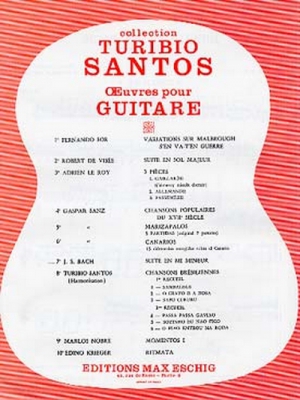 Suite En Mi Mineur Bwv 996 - Pour Guitare (Santos)