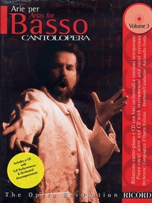 Cantolopera: Arie Per Basso - Vol.3 Con Cd