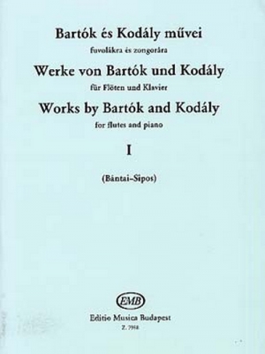 Works By Bartok And Kodaly V1 Flûte And Piano