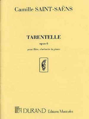 Tarentelle Op. 6 Fl/Cl/Piano