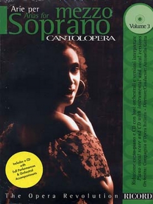 Cantolopera: Arie Per Mezzosoprano Vol.3 Con Cd