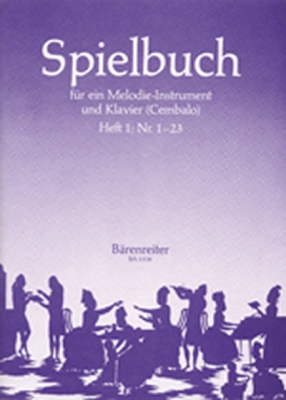 Spielbuch Für Ein Melodieinstrument Und Klavier (Cembalo), Band 1
