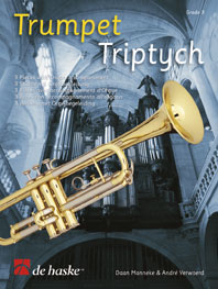 Trumpet Triptych / 3 Pièces Pour Trompette Avec Accompagnement D'Orgue
