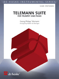 Telemann Suite / Arr. R. Van Beringen Trompette Et Piano