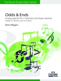 Odds And Ends - 6 Easy Pieces / Bram Wiggings - 2 Clarinettes And Clarinette Basse