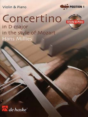 Concertino In D Major In The Style Of Mozart / Hans Millies - Violon And Piano