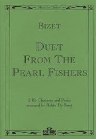 Pearl Fishers' Duet / Bizet - Duo De Clarinettes Avec Accompagnement De Piano