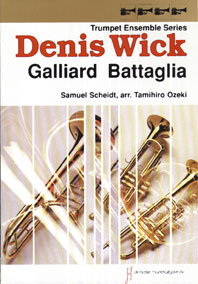 Galliard Battaglia / S. Scheidt, Arr. T. Ozeki - Quatuor De Trompettes
