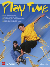 Play Time - 18 Duos Faciles Pour Trombone, Euphonium Clé De Fa / Johan Nijs