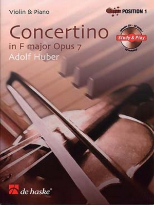 Concertino In Fmajor Op. 7 / Adolf Huber- Violon And Piano