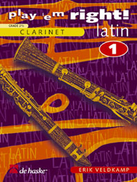 Play'Em Right Vol.1 - Latin / Erik Veldkamp - Clarinette