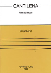 Cantilena / M. Rose - Quatuor A Cordes