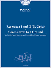 Recercada I And II And Greensleeves To A Ground - Arec/Harpischord