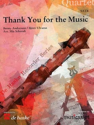 Thank You For The Music / Arr. Mia Schmidt - Quatuor De Flûtes A Bec (SATB)