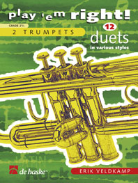 Play'Em Right / Erik Veldkamp -12 Duos Pour Trompettes