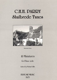 Shulbrede Tunes / Parry - Piano Solo