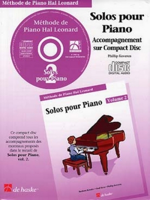 Solos Pour Piano Hal Leonard Vol.2 Avec Cd