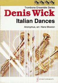 Italian Dances / Anonymus, Arr. Hans Mooren - Quatuor De Trombones