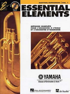 Essential Elements 1 / Baryton - Euphonium Sib Clé De Sol