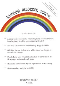 Rainbow Recorder Scheme / Prescott - Flûte A Bec Solo