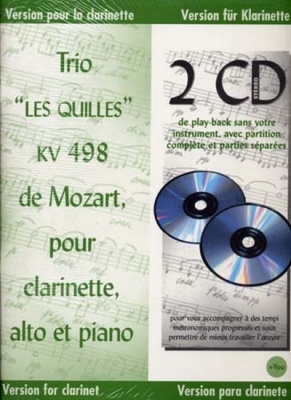 Trio 'Quilles'Mozart Clar.Piano 2 Cd