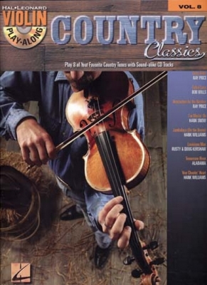 Violin Play Along Vol.8 Country Classics