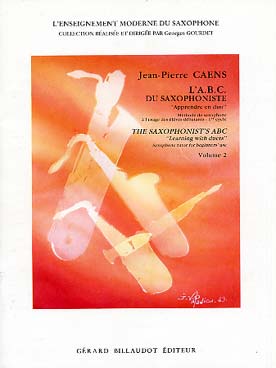 L'Abc Du Saxophoniste - Apprendre En Duo - Vol.2