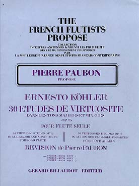 30 Etudes De Virtuosite Vol.1