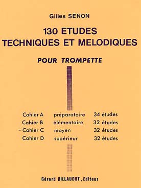 130 Etudes Techniques Et Melodiques Vol.C : 32 Etudes