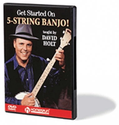Dvd Get Started On 5 String Banjo David Holt
