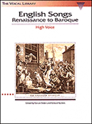 English Songs Renaissance To Baroque High Voice