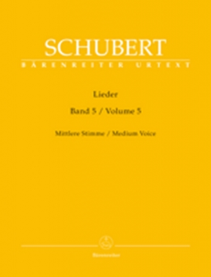 Lieder, Vol.5