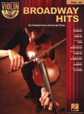 Broadway Hits - Violin Play-Along Vol.22