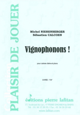 Vignophonons! (Caisse Claire Et Piano)