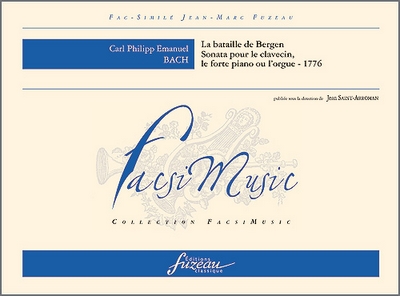 Sonata Pour Le Clavecin, Forte Piano, Orgue Ou Harpe Qui Représentent La Bataille De Bergen - 1776