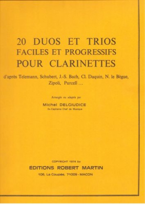 20 Duos Et Trios Faciles Et Progressifs