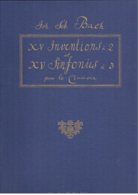 XV Inventions A 2 Et XV Sinfonies A 3