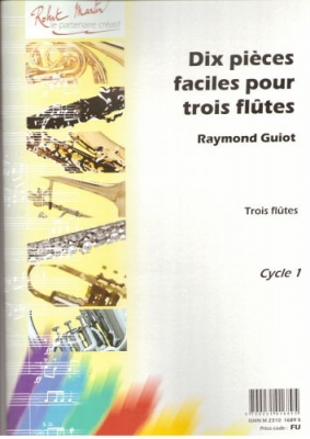 10 Pièces Faciles Pour Trois Flûtes