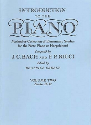 Bach And Ricci Introduction To The Piano Vol.2