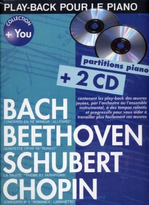 Bach Beethoven Schubert Chopin Piano 2Cd