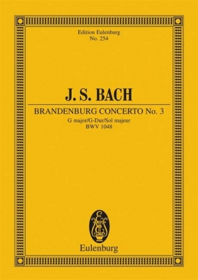 Brandenburg Concerto #3 G Major Bwv 1048